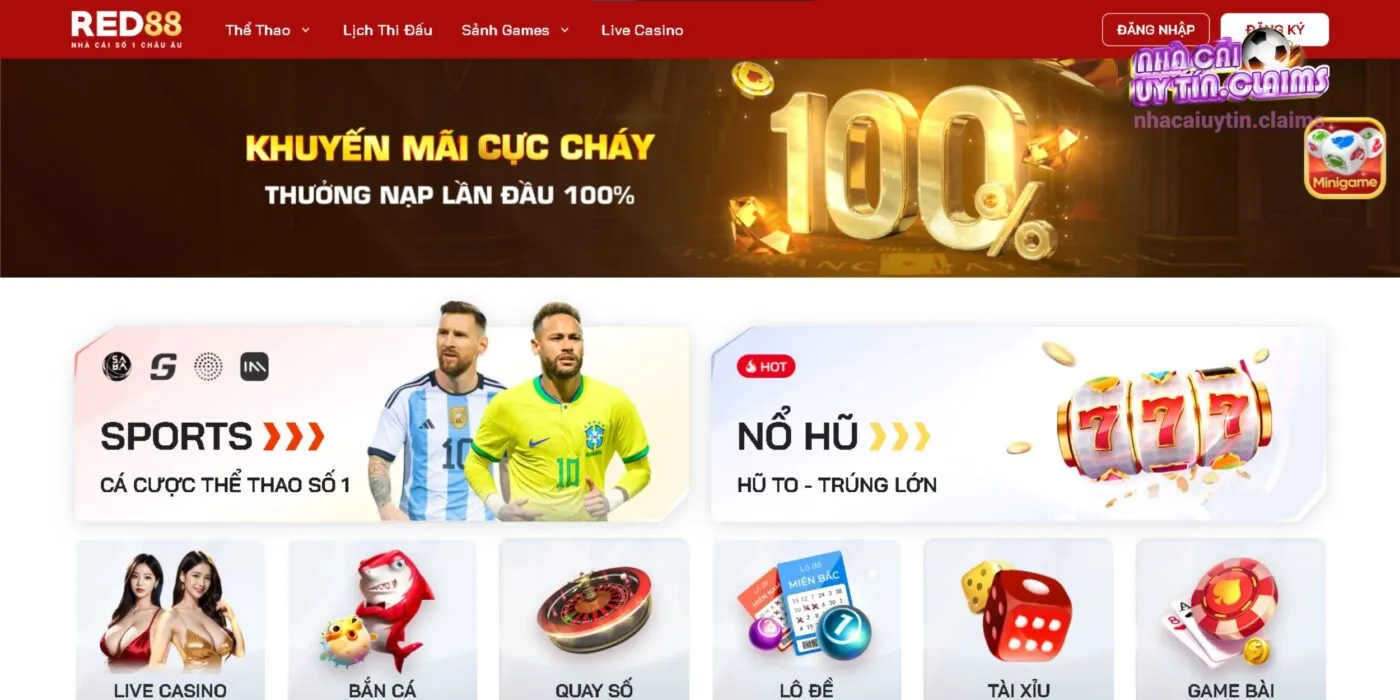 Red88 cung cấp nhiều sản phẩm giải trí đa dạng